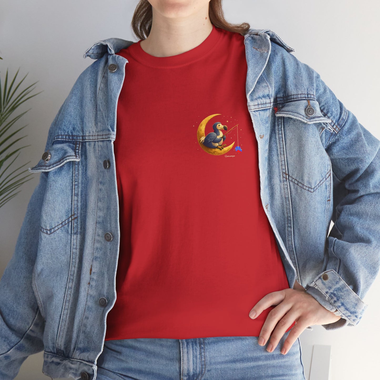 T-shirt "Groupe Lune ", Île de La Réunion", Confort Coton, Sobre, Elégant, Souvenir Unique, Cadeau, Unisexe, Esprit Voyageur