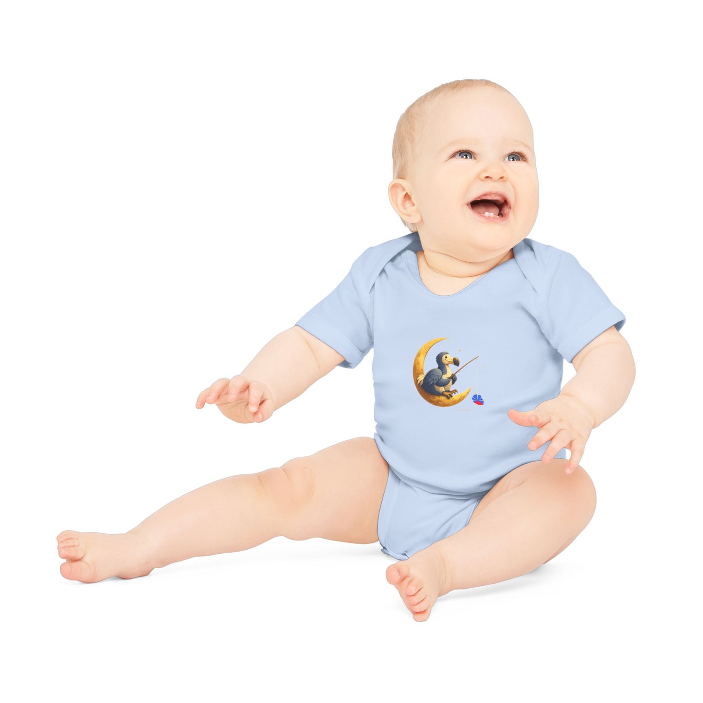 Body Bébé "Dodo Lune", Île de La Réunion, Douceur Coton, Cadeau Naissance, Confort Coton Bio, Style Unique, Cadeau Parfait