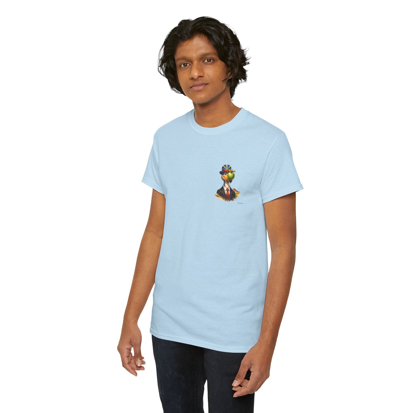 T-shirt Quocumque "The Son of Dodo ", Discret, Île de La Réunion", Confort Coton, Sobre, Elégant, Souvenir Unique, Cadeau, Unisexe, Esprit Voyageur
