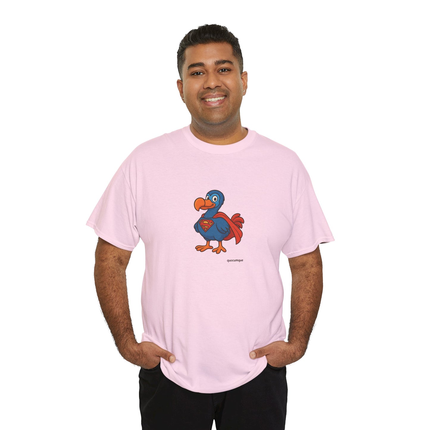 T-shirt Quocumque, " Super Dodo ", Confort, Souvenir Unique, Cadeau, Unisexe, Délicatesse, Homme, Femme, Adulte, Sportif, Liberté, Détente