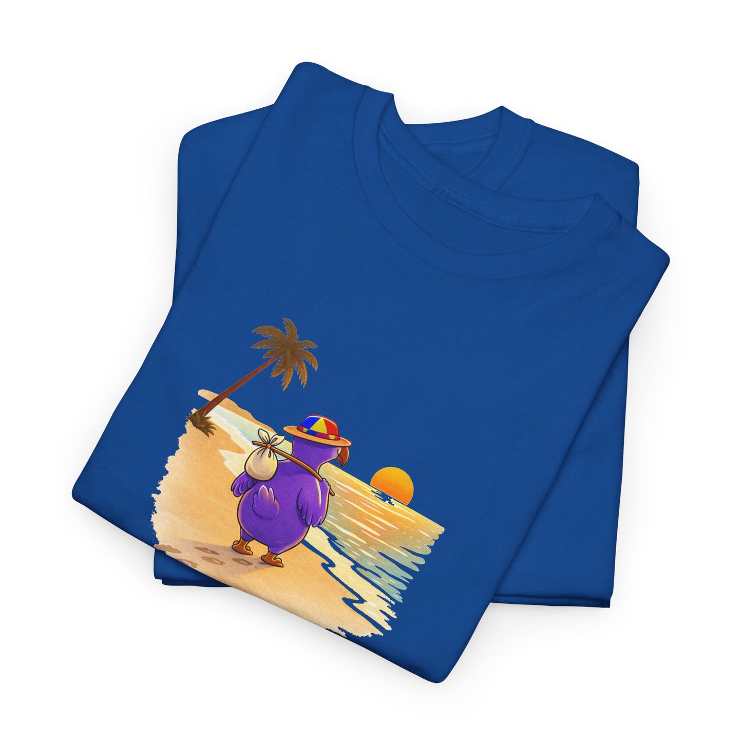 Copy of T-shirt "Lonesome Dodo", Confort Coton, Sobre, Elégant, Souvenir Unique, Cadeau, Unisexe, Esprit Voyageur, Adulte