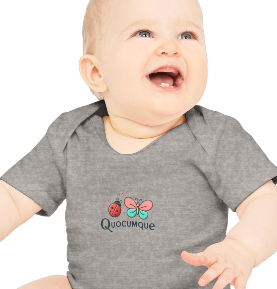 Body Quocumque Coccinelle, Douceur Coton, Cadeau Naissance,  Confort Coton Bio, Style Unique, Cadeau Parfait