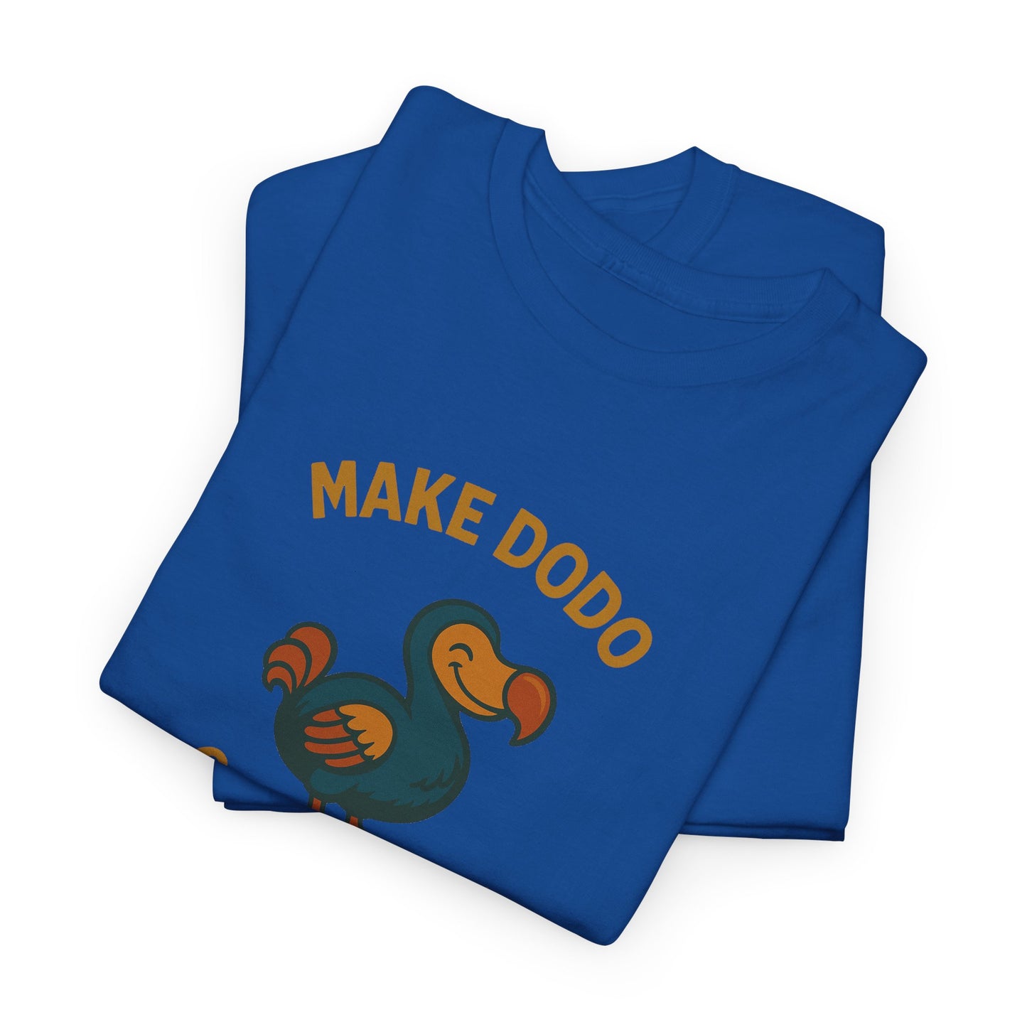 T-Shirt "Make Dodo Great Again", Exotisme, Destination Île de La Réunion, Confort Coton, Sobre, Elégant, Souvenir Unique, Cadeau, Unisexe, Esprit Voyageur