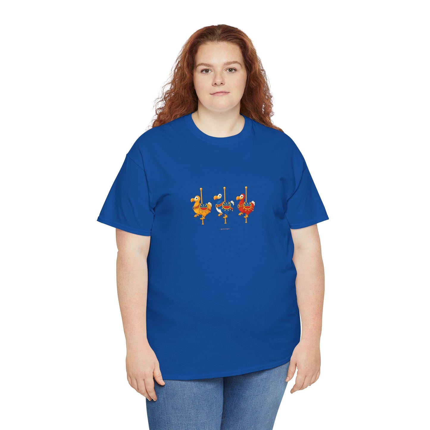 T-shirt Quocumque " Carrousel", Île de La Réunion, Confort Coton, Elégant, Souvenir Unique, Cadeau, Unisexe, Esprit Voyageur, Créole, Bourbon