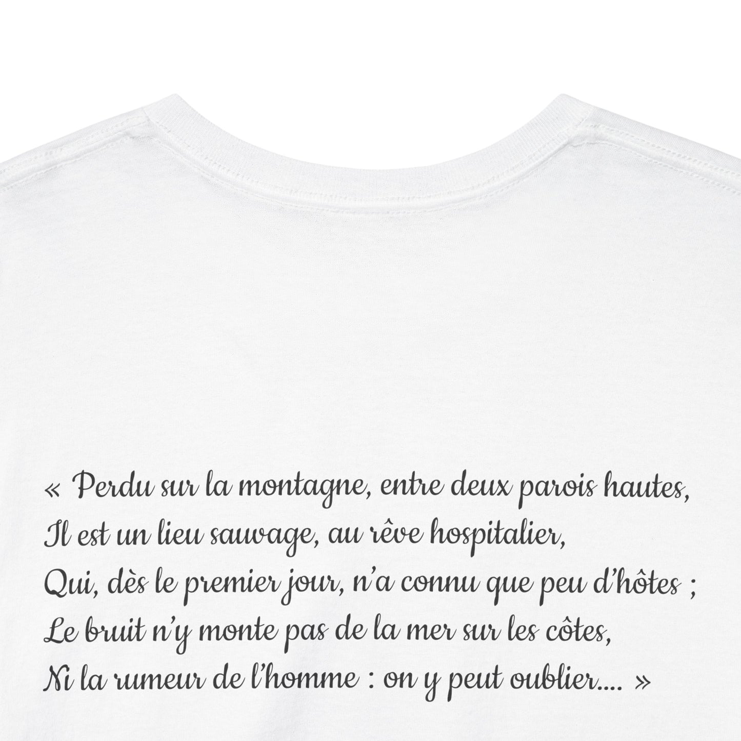 T-shirt Quocumque, Artiste, Plume Noire, Le Bernica, Confort Coton, Souvenir Unique, Cadeau, Unisexe, Délicatesse, Homme, Femme, Adulte, Poésie, Liberté