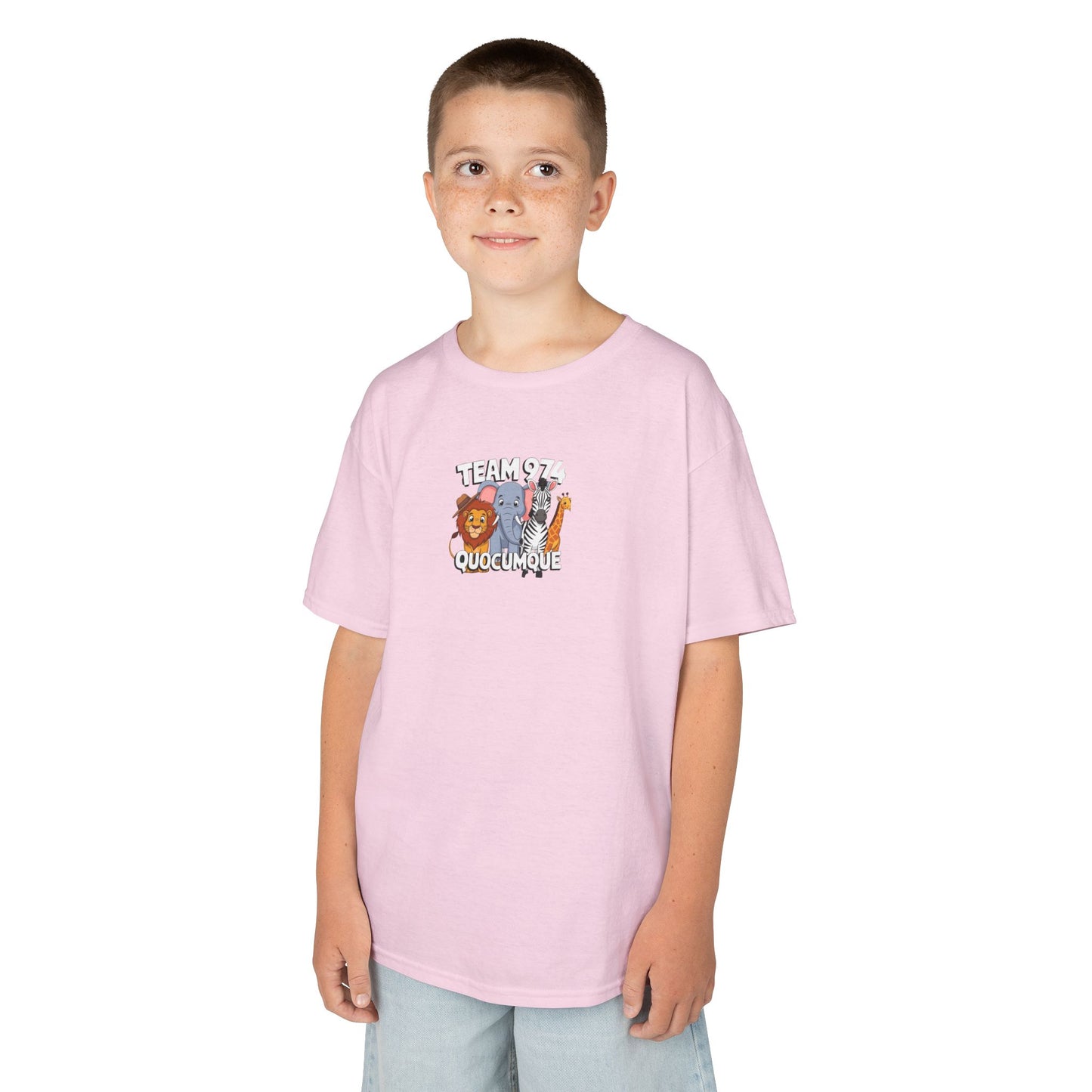 T-shirt Quocumque, Savane, Animaux Réserve, Douceur Coton, Pour les enfants de 5-6 ans( Taille XS), Pour les 7-8 ans( taille S), Pour les 9-10 ans( taille M), Pour les 11-12 ans( taille L), Pour les 13-14 ans( taille XL)