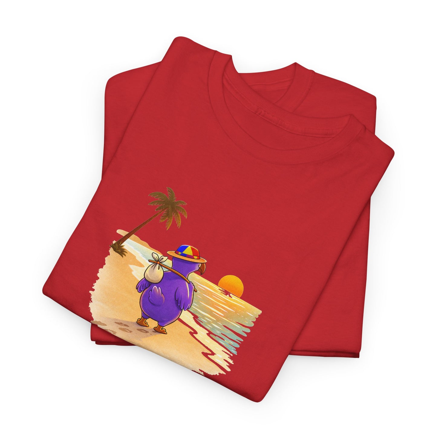 Copy of T-shirt "Lonesome Dodo", Confort Coton, Sobre, Elégant, Souvenir Unique, Cadeau, Unisexe, Esprit Voyageur, Adulte