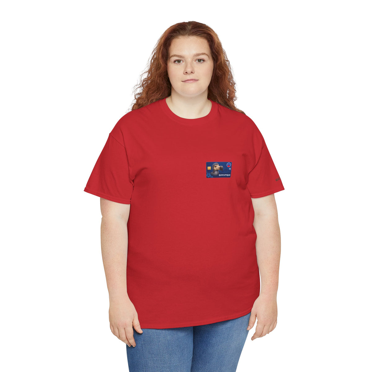 T-shirt "Carte Quocumque", Exotisme, Destination Île de La Réunion, Confort Coton, Sobre, Elégant, Souvenir Unique, Cadeau, Unisexe, Esprit Voyageur