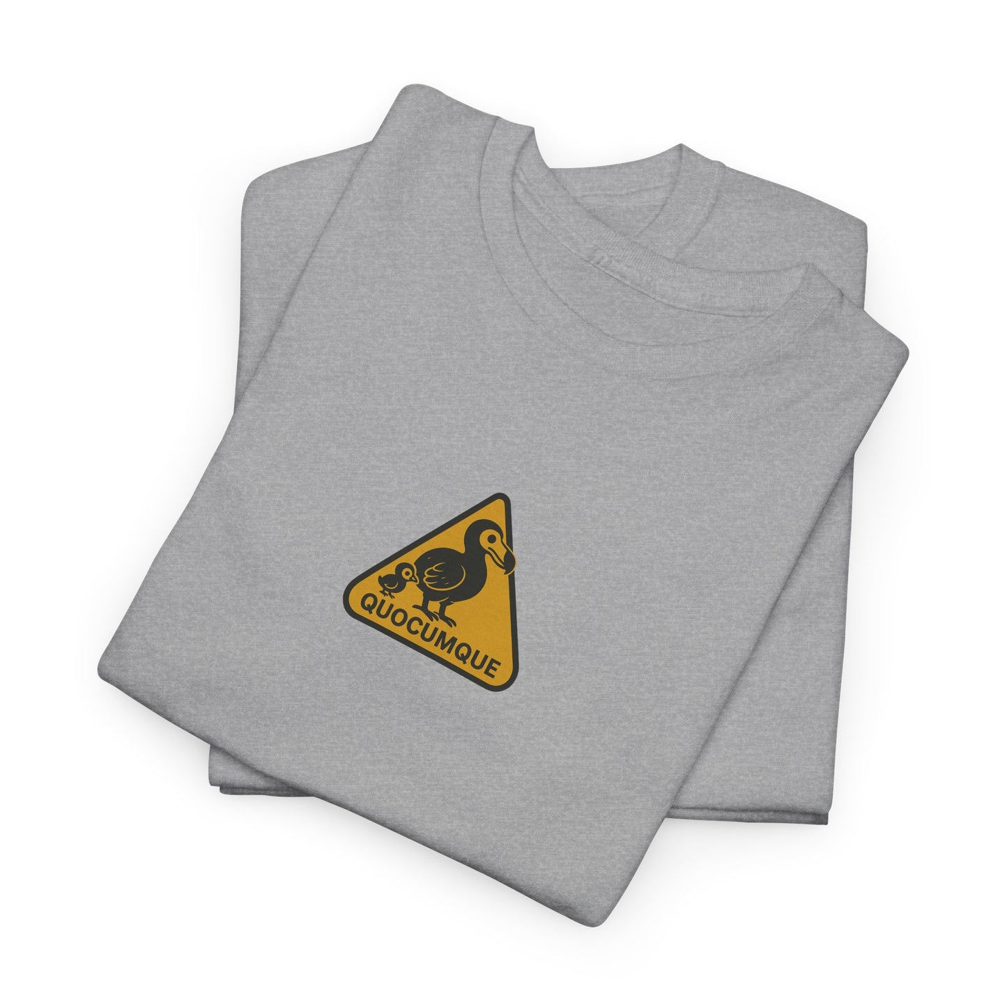 T-shirt Quocumque, "Famille Dodo", Île de La Réunion, Confort Coton, Elégant, Souvenir Unique, Cadeau, Unisexe, Esprit Voyageur, Créole, Bourbon