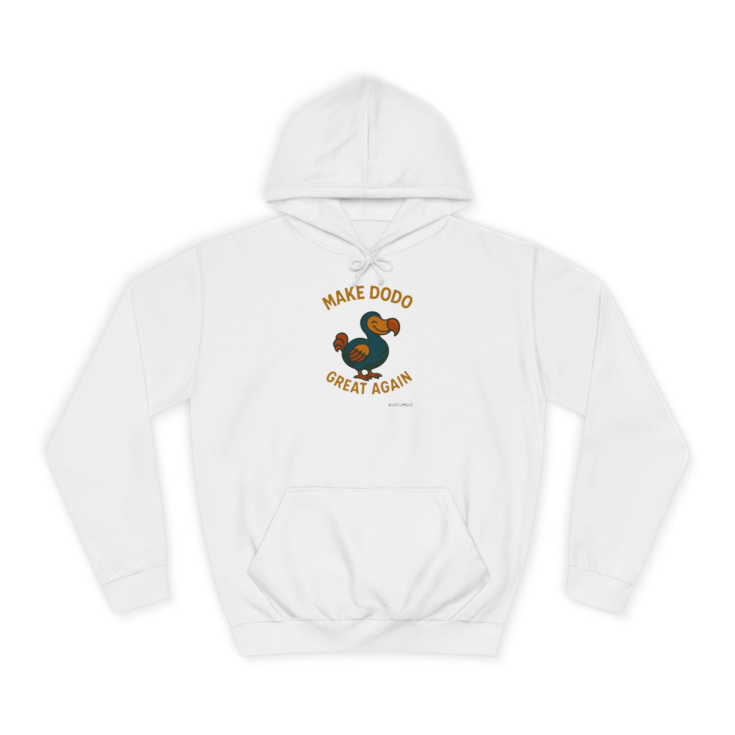Sweat à Capuche Quocumque "Make Dodo Great Again" pour Adulte, Hoodie, Unisexe, Élégance, Sobriété, Homme, Femme, Animal Totem