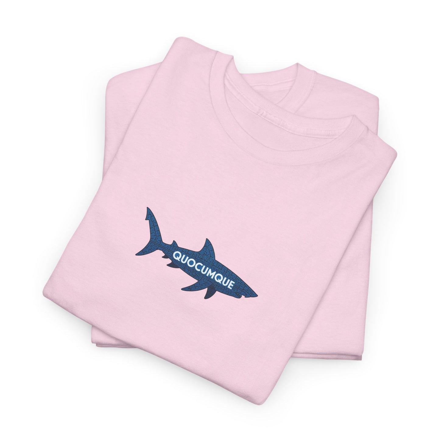 T-shirt Quocumque, Requin, Île de La Réunion, Poissons, Confort Coton, Elégant, Souvenir Unique, Cadeau, Unisexe, Esprit Voyageur, Créole, Bourbon