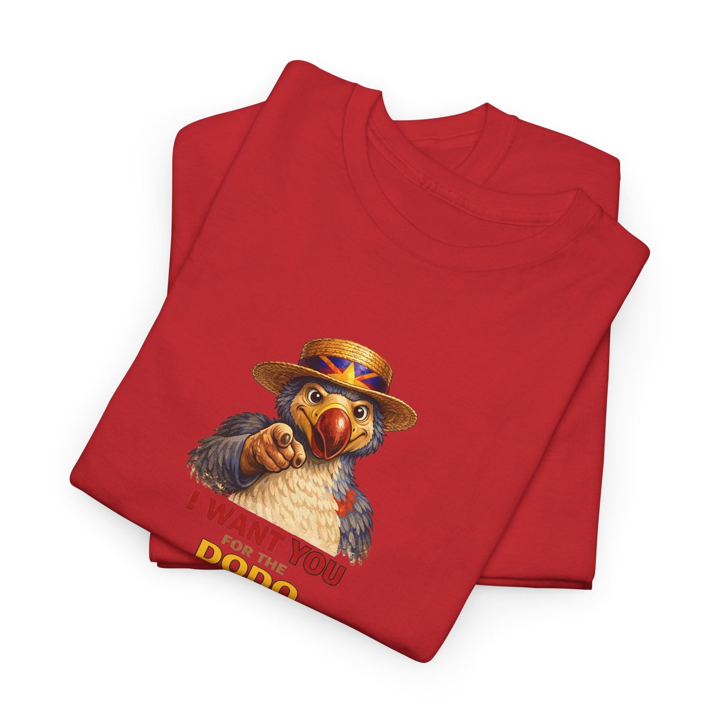 T-shirt Quocumque, " Dodo Party", Confort, Souvenir Unique, Cadeau, Unisexe, Délicatesse, Homme, Femme, Adulte, Sportif, Liberté, Détente