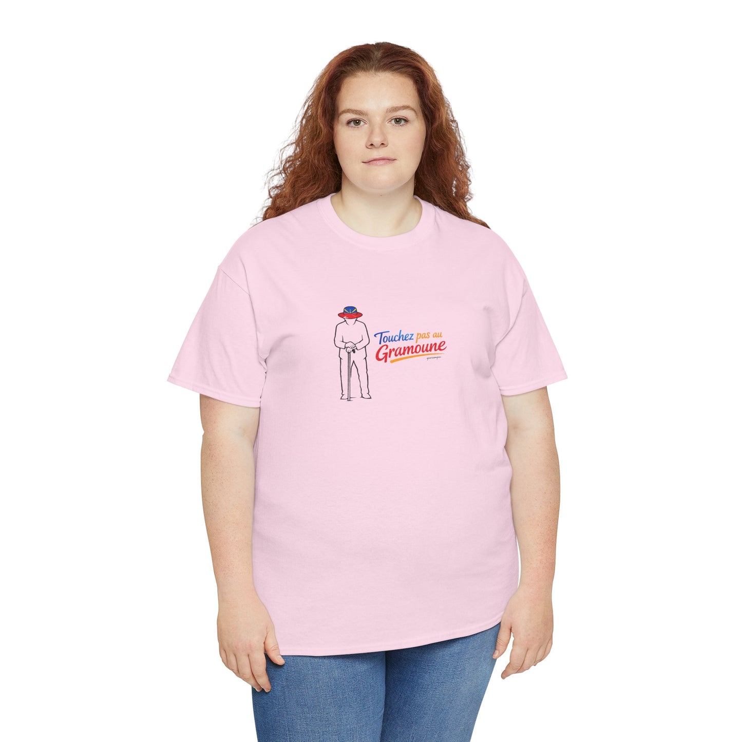 T-shirt "Gramoune", Île de La Réunion, Confort Coton, Sobre, Elégant, Souvenir Unique, Cadeau, Unisexe, Esprit Voyageur