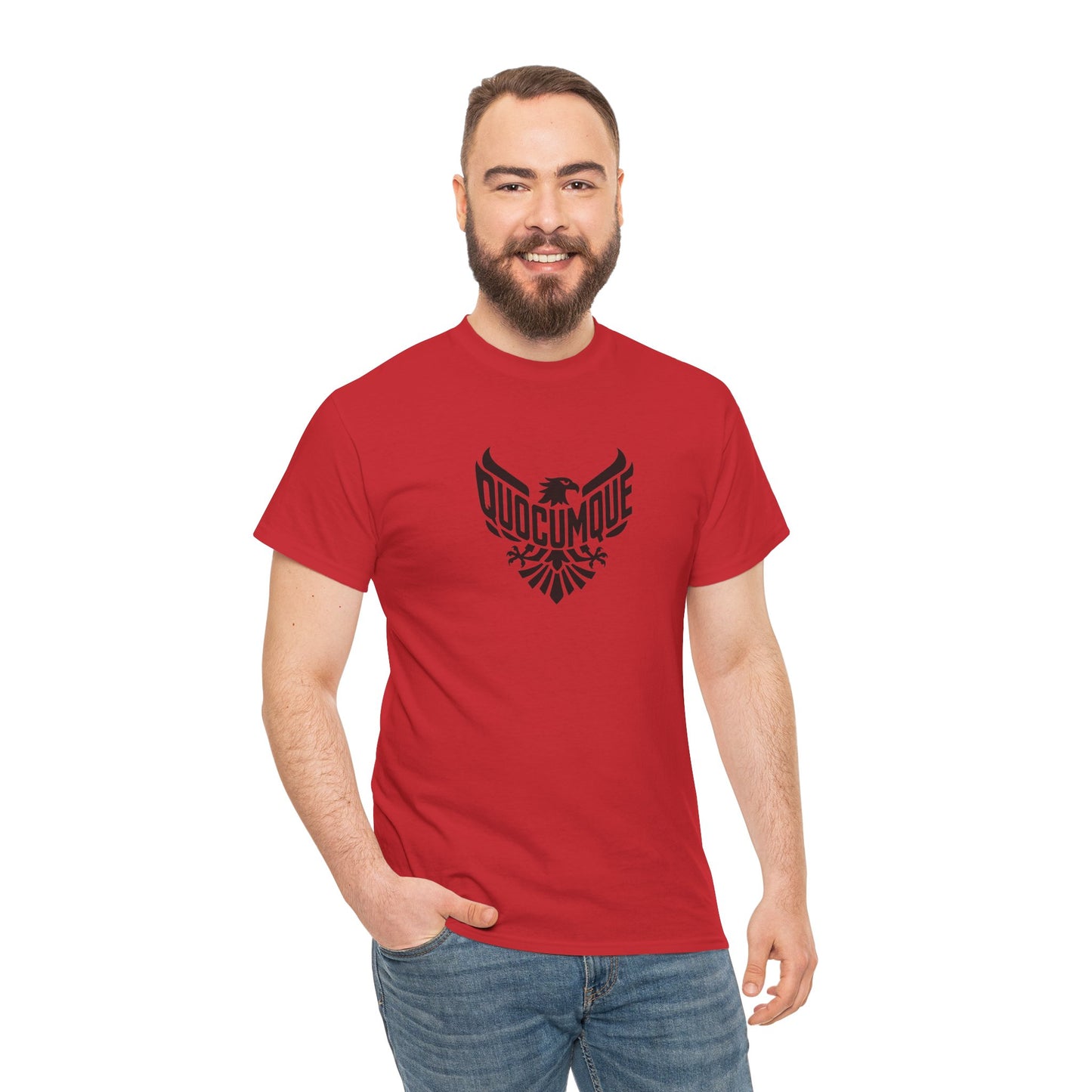 T-shirt Quocumque, Papangue, Aigle, Rapace Local, Confort Coton, Sobre, Elégant, Souvenir Unique, Cadeau, Unisexe, Esprit Voyageur, Adulte, Espace