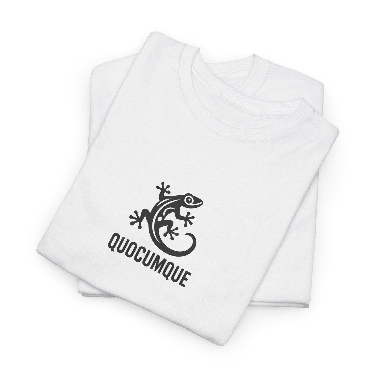 T-shirt Quocumque,"Margouillat", Style Graphique, Île de La Réunion, Confort Coton, Elégant, Souvenir Unique, Cadeau, Unisexe, Esprit Voyageur, Créole, Bourbon