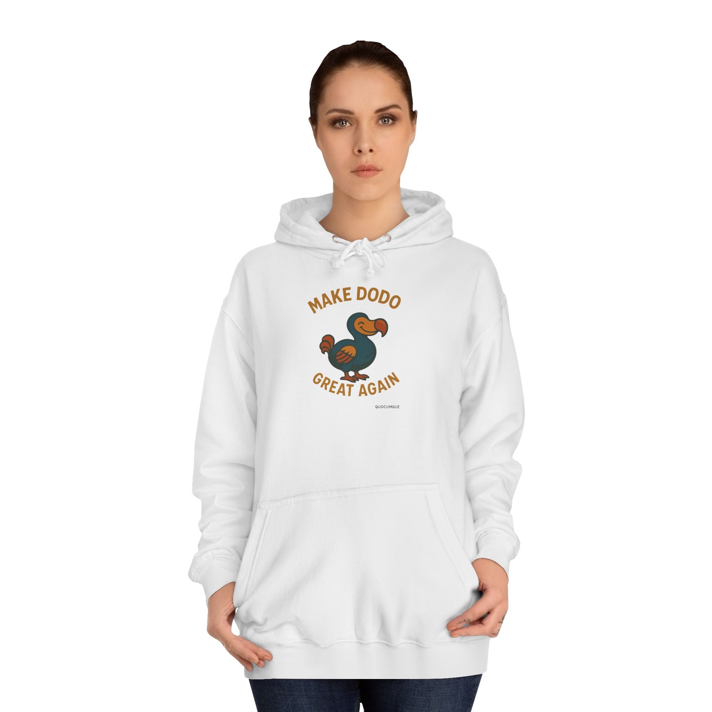 Sweat à Capuche Quocumque "Make Dodo Great Again" pour Adulte, Hoodie, Unisexe, Élégance, Sobriété, Homme, Femme, Animal Totem