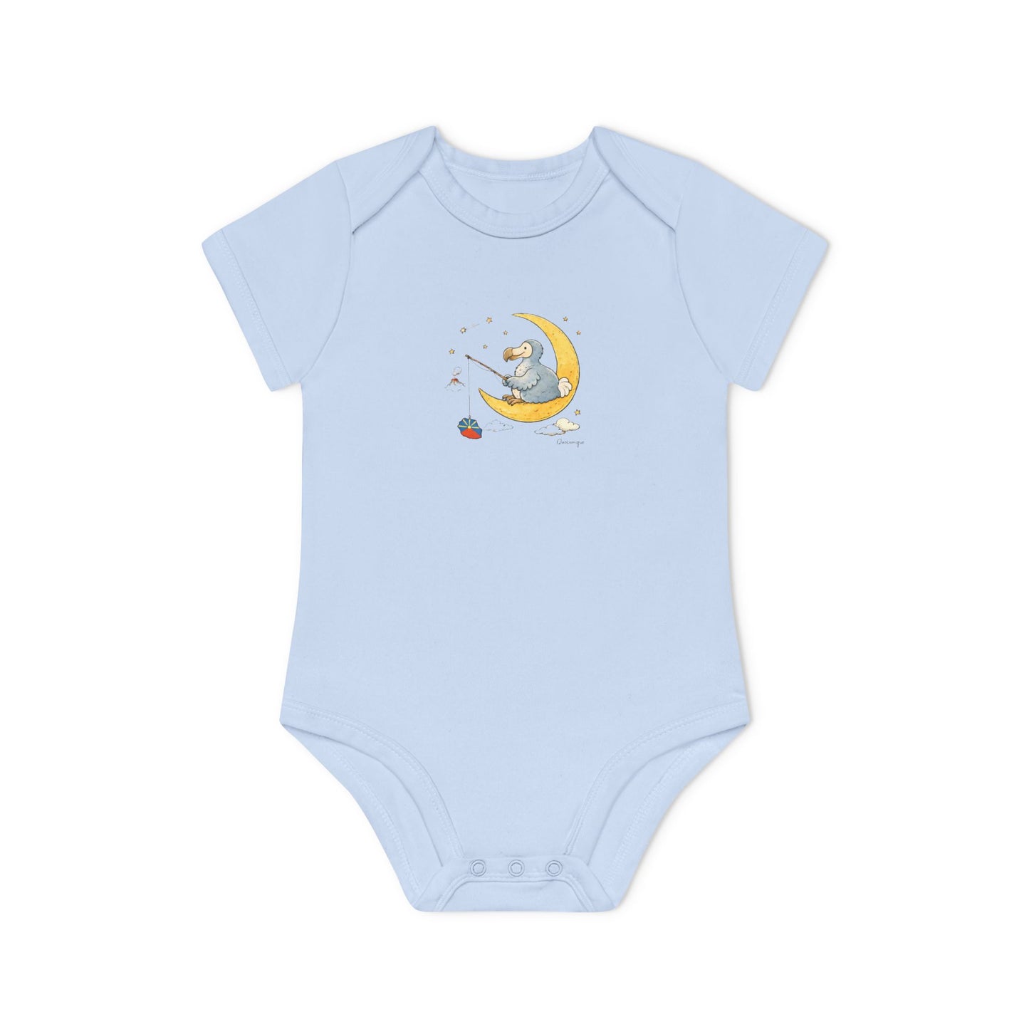 Body Bébé "Dodo Lune", Île de La Réunion, Douceur Coton, Cadeau Naissance,  Confort Coton Bio, Style Unique, Cadeau Parfait