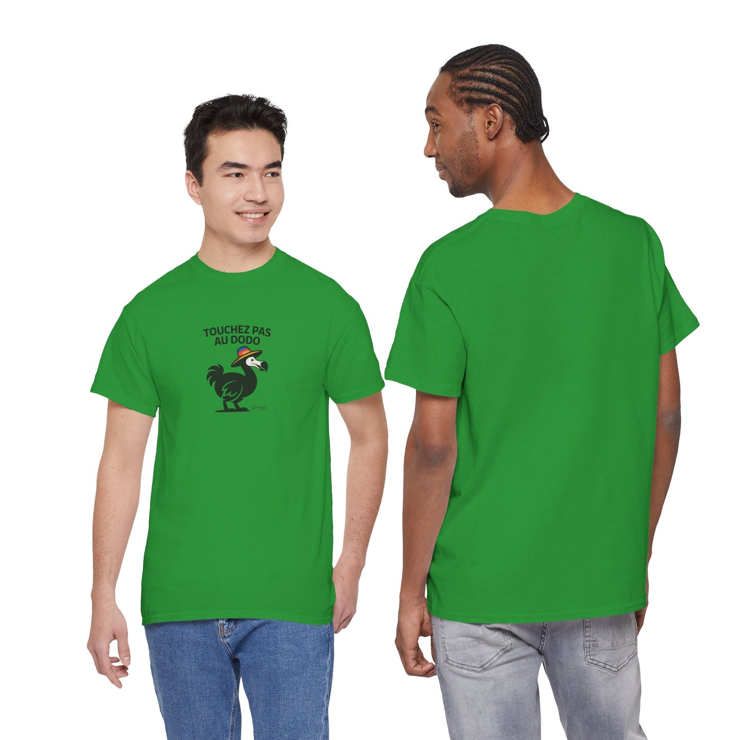 T-shirt Quocumque, " Touchez pas au Dodo ", Confort, Souvenir Unique, Cadeau, Unisexe, Délicatesse, Homme, Femme, Adulte, Sportif, Liberté, Détente