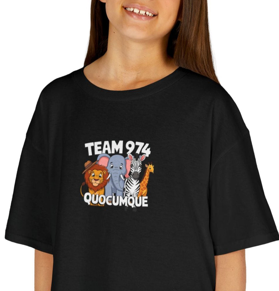 T-shirt Quocumque, Savane, Animaux Réserve, Douceur Coton, Pour les enfants de 5-6 ans( Taille XS), Pour les 7-8 ans( taille S), Pour les 9-10 ans( taille M), Pour les 11-12 ans( taille L), Pour les 13-14 ans( taille XL)