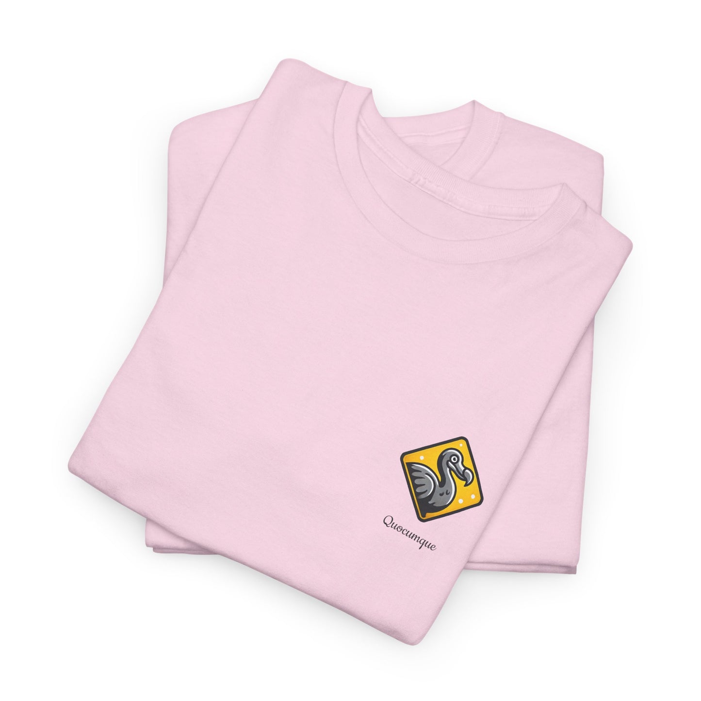 T-shirt Quocumque, "Dodo", Île de La Réunion, Confort Coton, Elégant, Souvenir Unique, Cadeau, Unisexe, Esprit Voyageur, Créole, Bourbon