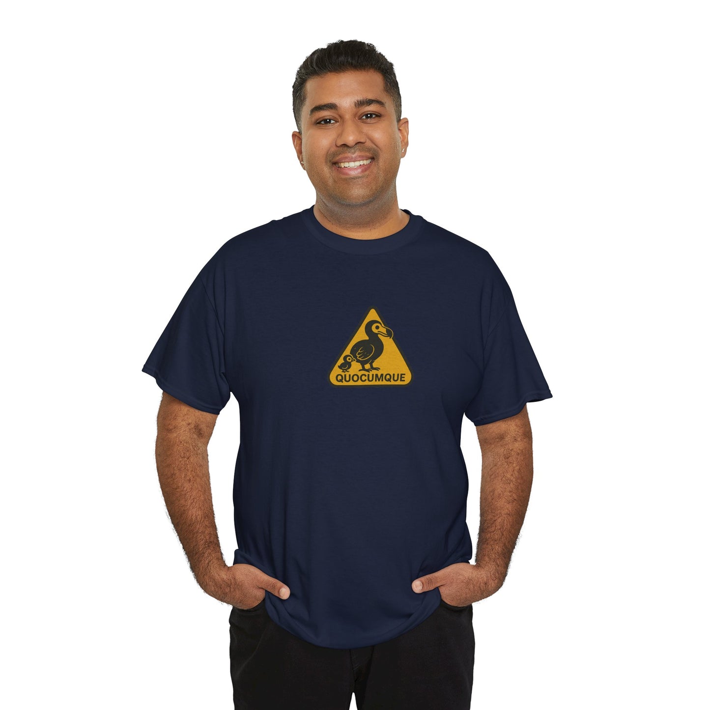 T-shirt Quocumque, "Famille Dodo", Île de La Réunion, Confort Coton, Elégant, Souvenir Unique, Cadeau, Unisexe, Esprit Voyageur, Créole, Bourbon