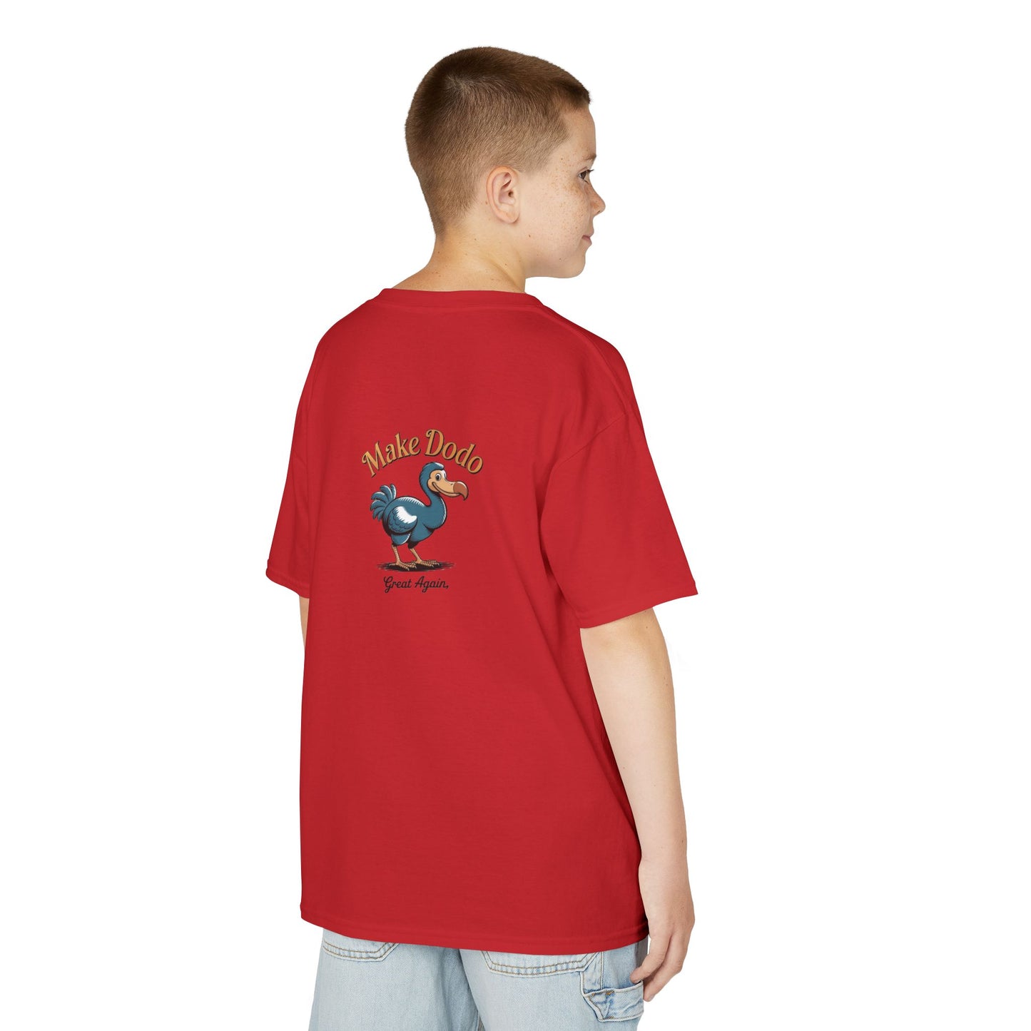 T-shirt "Make Dodo Great Again", Île de La Réunion, Douceur Coton, Style Unique, Cadeau Parfait, Vêtement Enfant,  Jeunes Adolescents