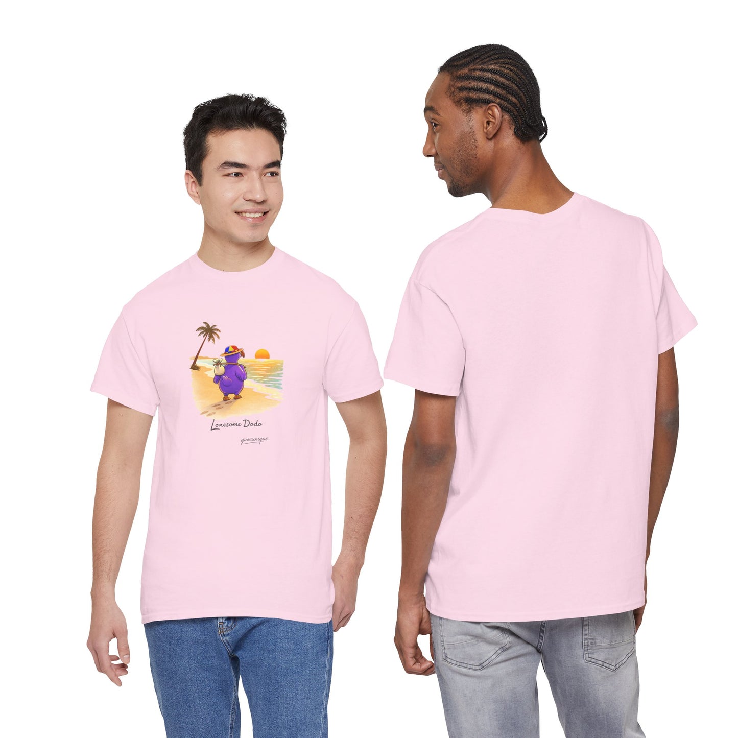 Copy of T-shirt "Lonesome Dodo", Confort Coton, Sobre, Elégant, Souvenir Unique, Cadeau, Unisexe, Esprit Voyageur, Adulte