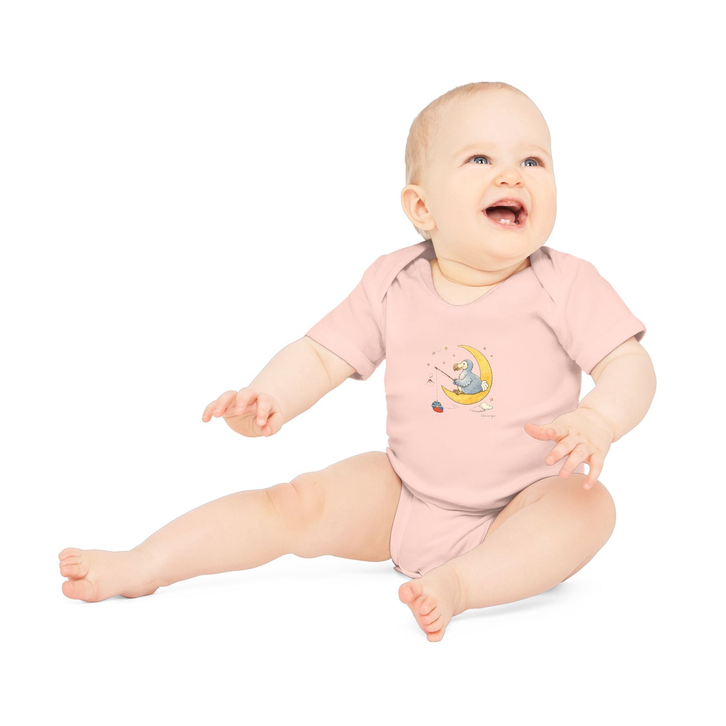 Body Bébé "Dodo Lune", Île de La Réunion, Douceur Coton, Cadeau Naissance,  Confort Coton Bio, Style Unique, Cadeau Parfait