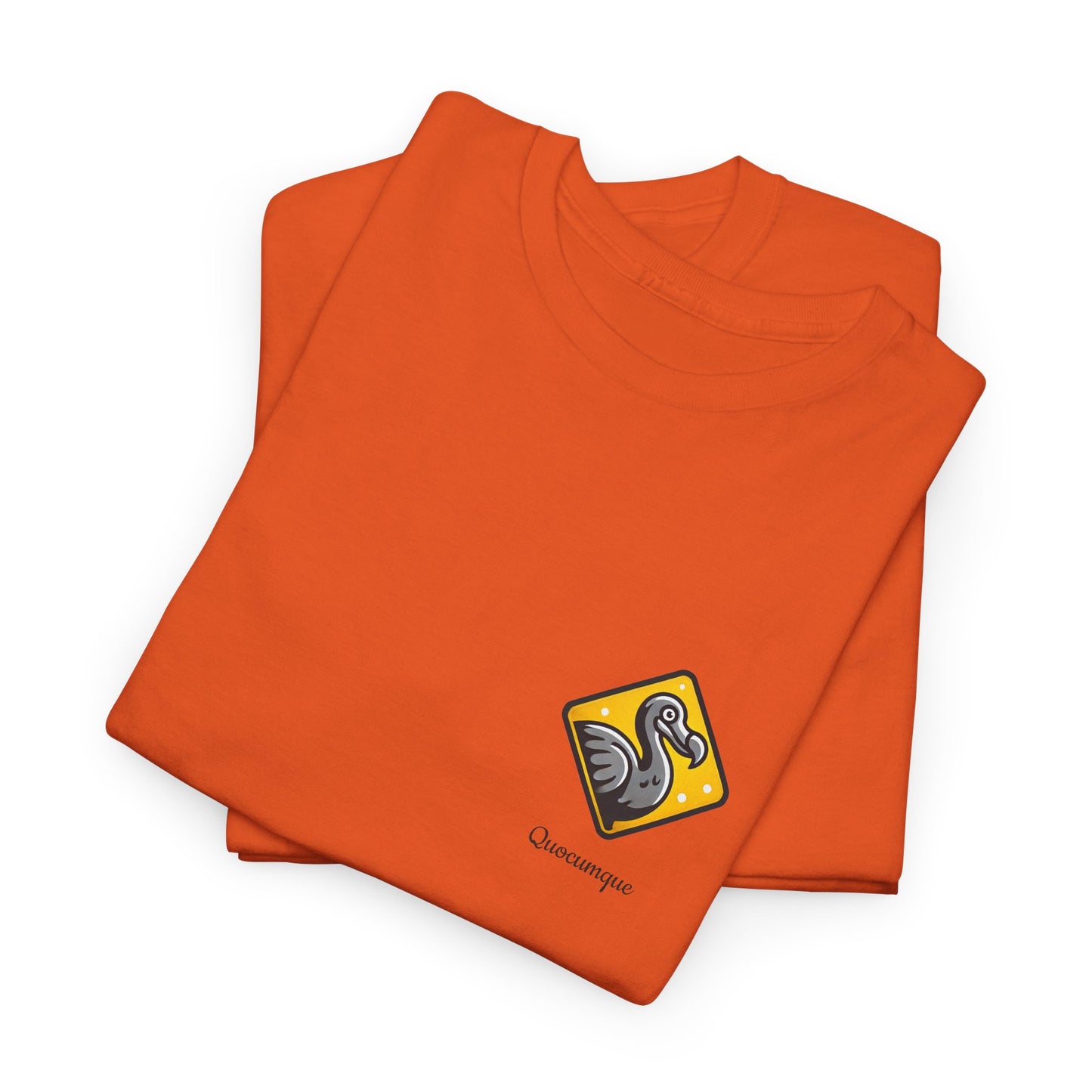 T-shirt Quocumque, "Dodo", Île de La Réunion, Confort Coton, Elégant, Souvenir Unique, Cadeau, Unisexe, Esprit Voyageur, Créole, Bourbon