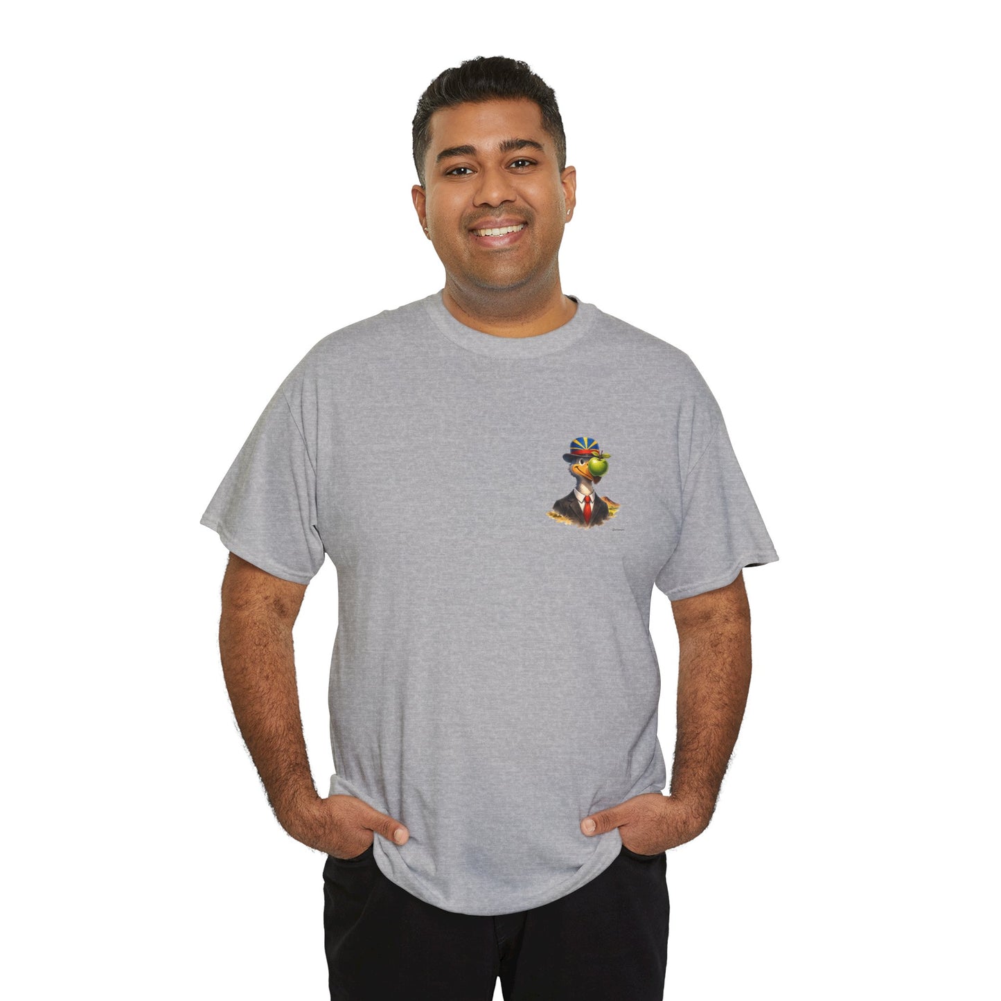 T-shirt Quocumque "The Son of Dodo ", Discret, Île de La Réunion", Confort Coton, Sobre, Elégant, Souvenir Unique, Cadeau, Unisexe, Esprit Voyageur