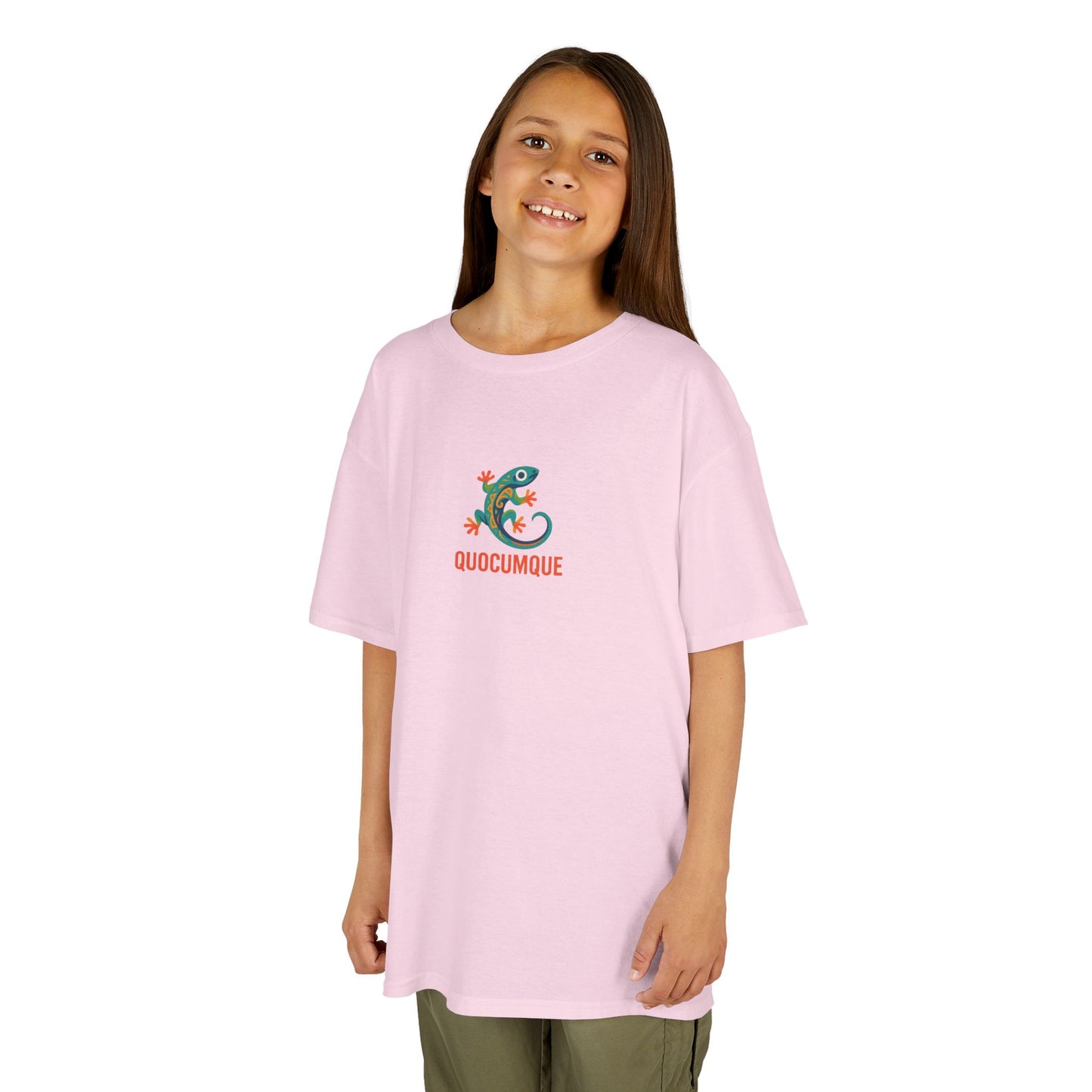 T-shirt Quocumque, "Margouillat", Animal Mascotte Réunion, Douceur Coton, Pour les enfants de 5-6 ans( Taille XS), Pour les 7-8 ans( taille S), Pour les 9-10 ans( taille M), Pour les 11-12 ans( taille L), Pour les 13-14 ans( taille XLS)
