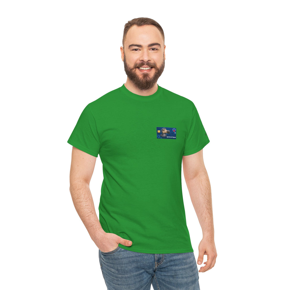 T-shirt "Carte Quocumque", Exotisme, Destination Île de La Réunion, Confort Coton, Sobre, Elégant, Souvenir Unique, Cadeau, Unisexe, Esprit Voyageur