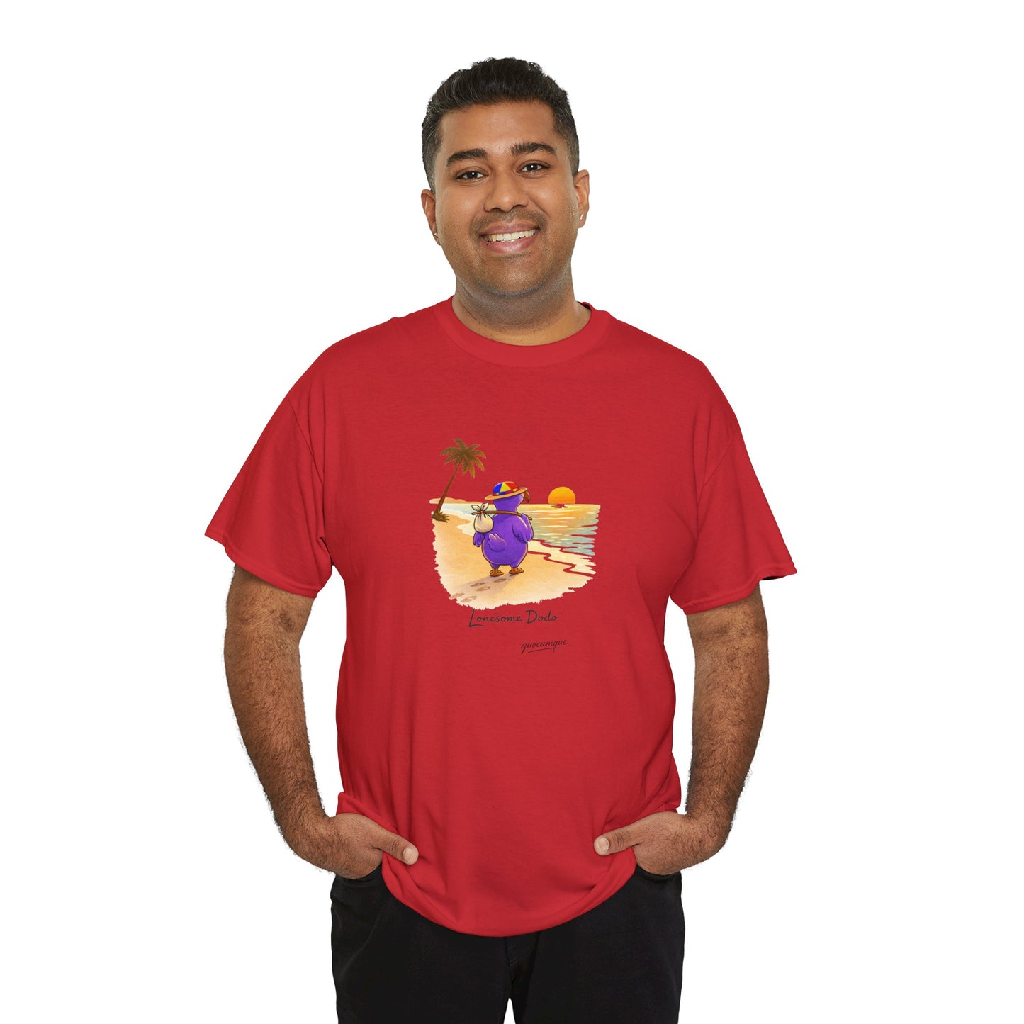 Copy of T-shirt "Lonesome Dodo", Confort Coton, Sobre, Elégant, Souvenir Unique, Cadeau, Unisexe, Esprit Voyageur, Adulte