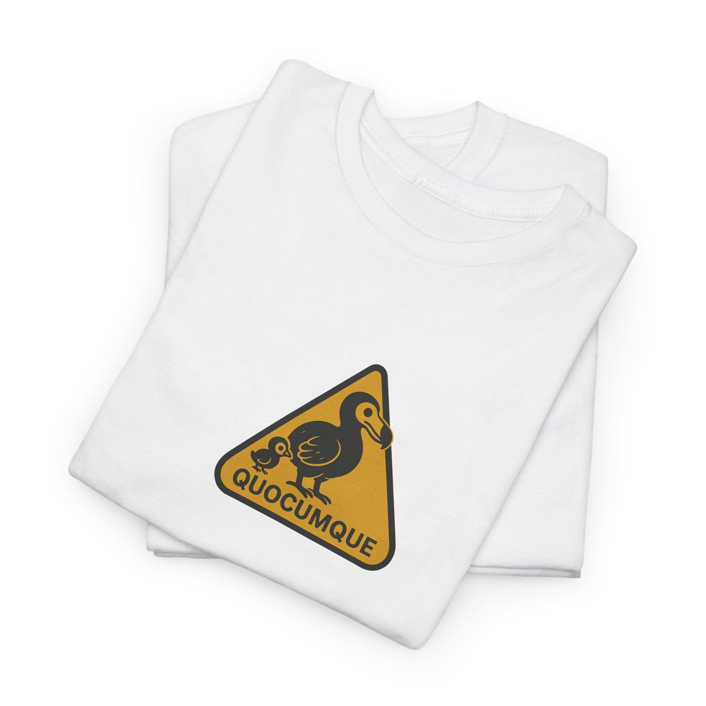 T-shirt Quocumque, "Famille Dodo", Île de La Réunion, Confort Coton, Elégant, Souvenir Unique, Cadeau, Unisexe, Esprit Voyageur, Créole, Bourbon