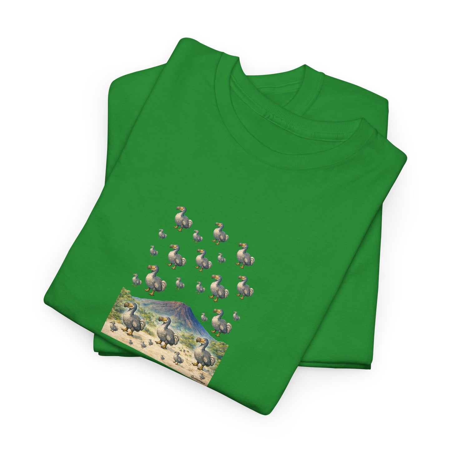 T-shirt "Groupe Dodo ", Île de La Réunion", Confort Coton, Sobre, Elégant, Souvenir Unique, Cadeau, Unisexe, Esprit Voyageur