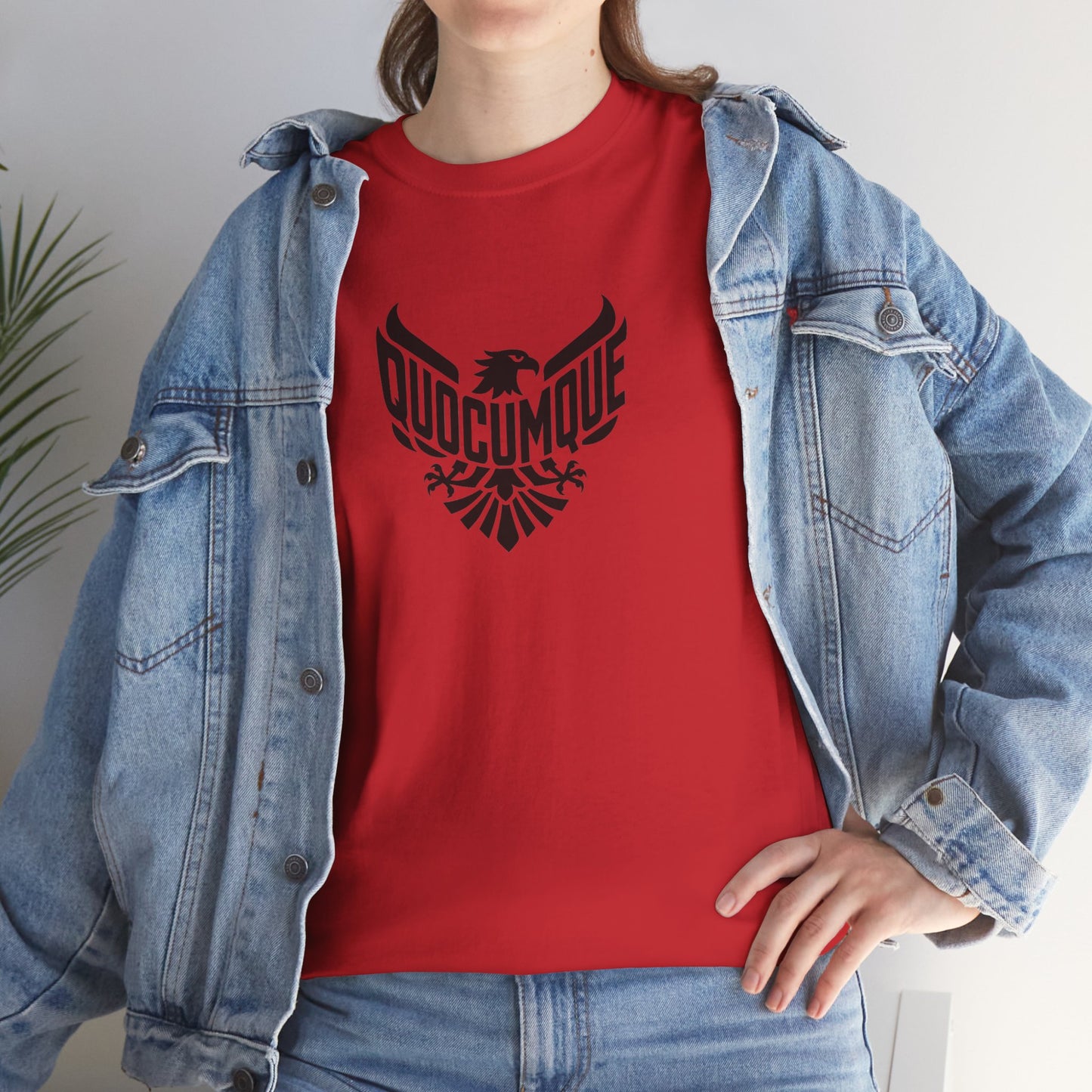 T-shirt Quocumque, Papangue, Aigle, Rapace Local, Confort Coton, Sobre, Elégant, Souvenir Unique, Cadeau, Unisexe, Esprit Voyageur, Adulte, Espace