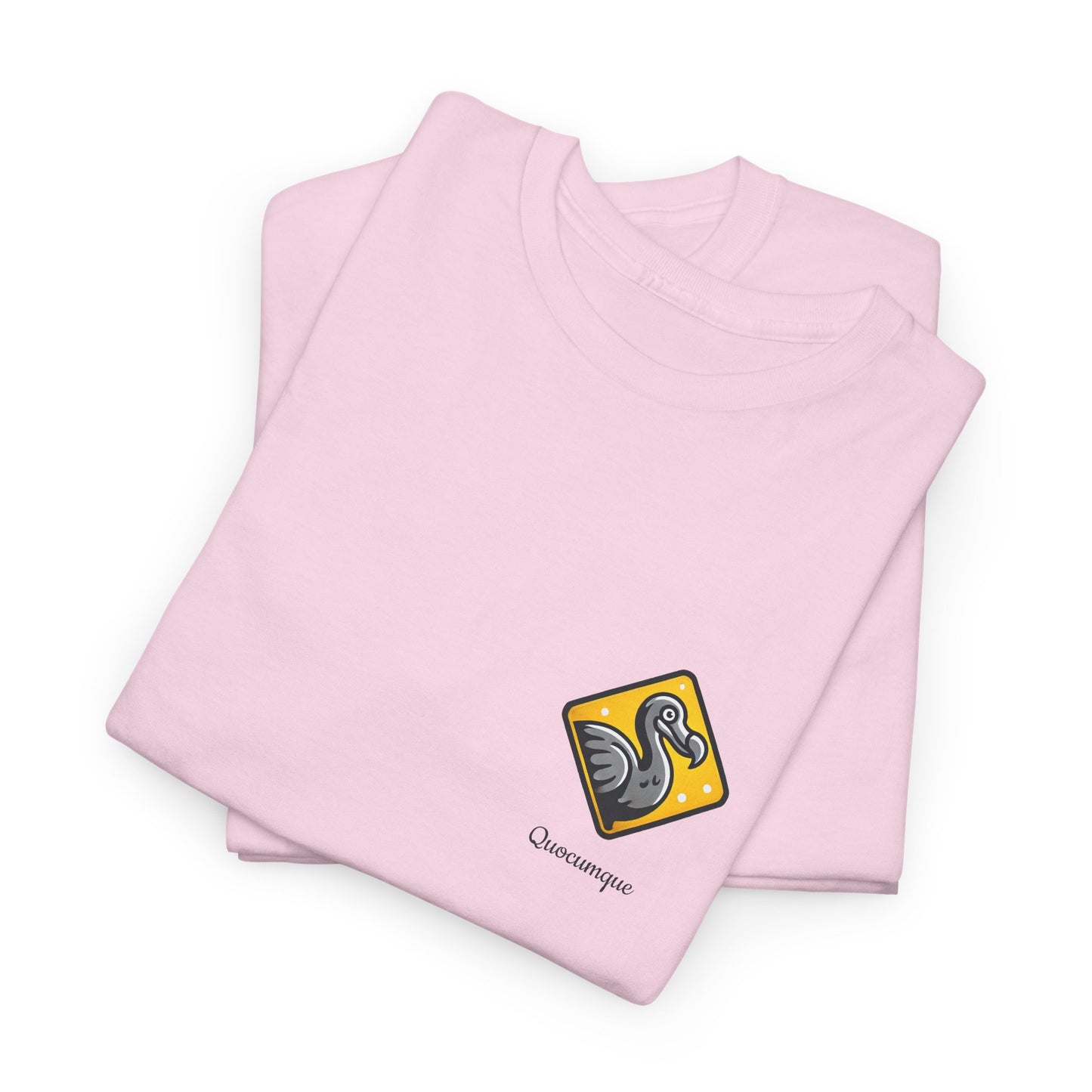 T-shirt Quocumque, "Dodo", Île de La Réunion, Confort Coton, Elégant, Souvenir Unique, Cadeau, Unisexe, Esprit Voyageur, Créole, Bourbon