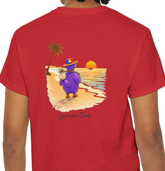 Copy of T-shirt "Île de La Réunion", Confort Coton, Sobre, Elégant, Souvenir Unique, Cadeau, Unisexe, Esprit Voyageur, Adulte