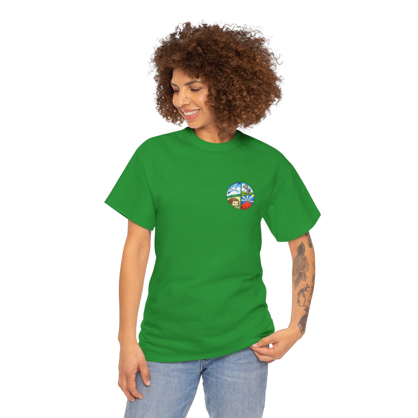 T-shirt Quocumque, "Pastille Bourbon", Île de La Réunion, Confort Coton, Elégant, Souvenir Unique, Cadeau, Unisexe, Esprit Voyageur, Créole, Bourbon