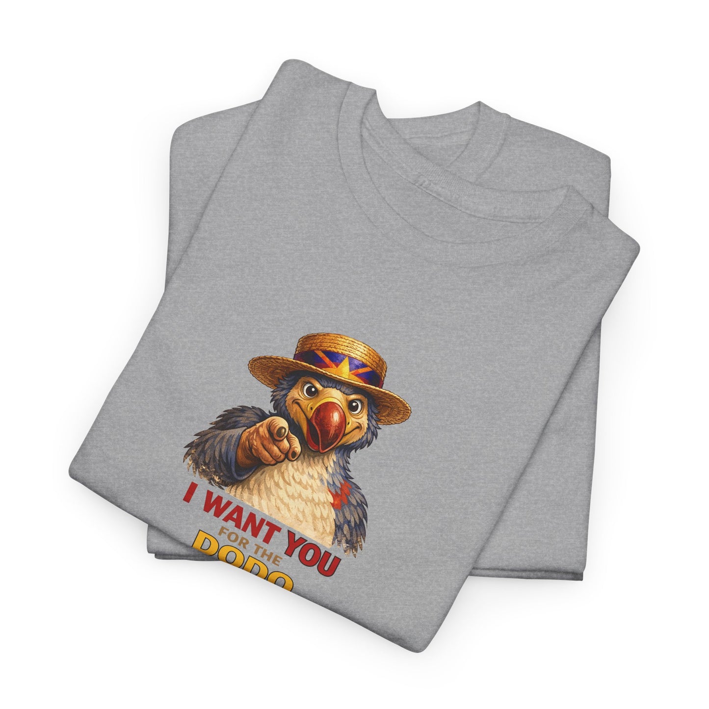 T-shirt Quocumque, " Dodo Party", Confort, Souvenir Unique, Cadeau, Unisexe, Délicatesse, Homme, Femme, Adulte, Sportif, Liberté, Détente