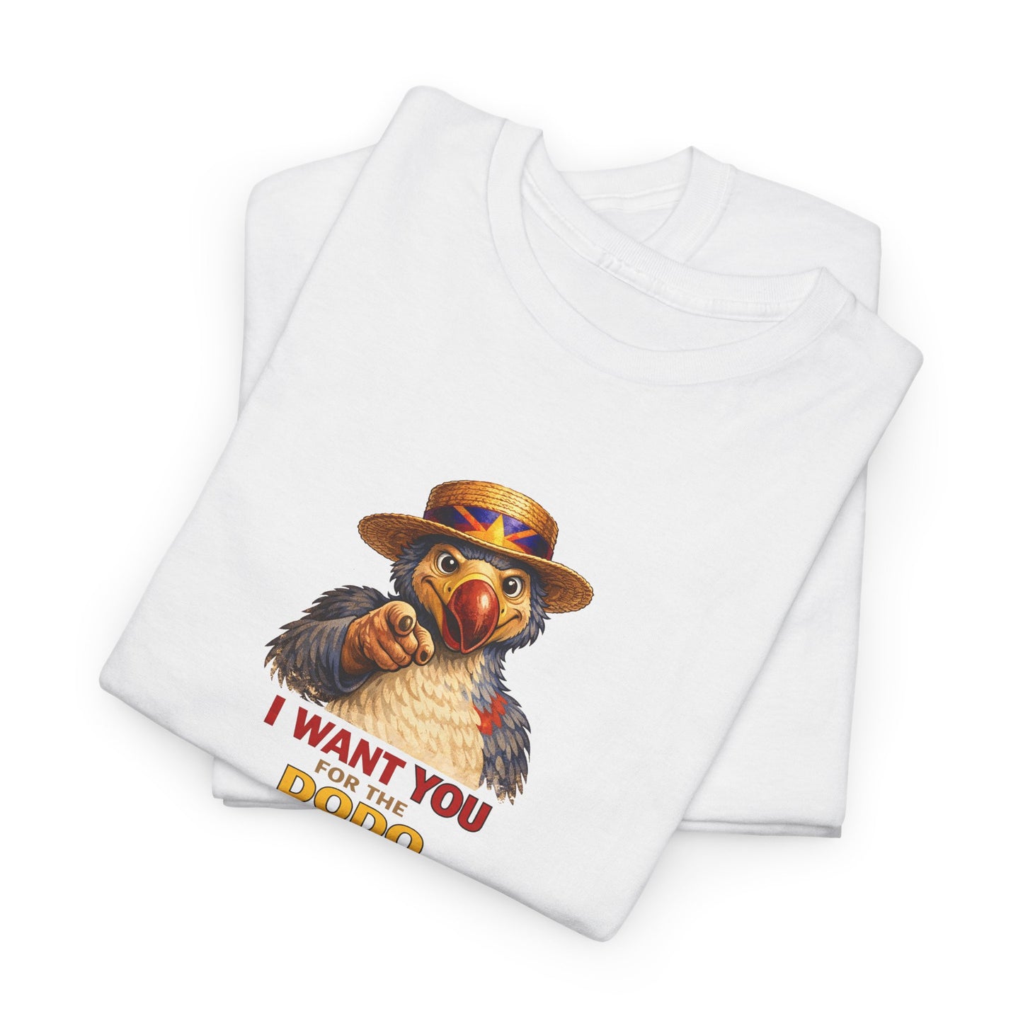 T-shirt Quocumque, " Dodo Party", Confort, Souvenir Unique, Cadeau, Unisexe, Délicatesse, Homme, Femme, Adulte, Sportif, Liberté, Détente