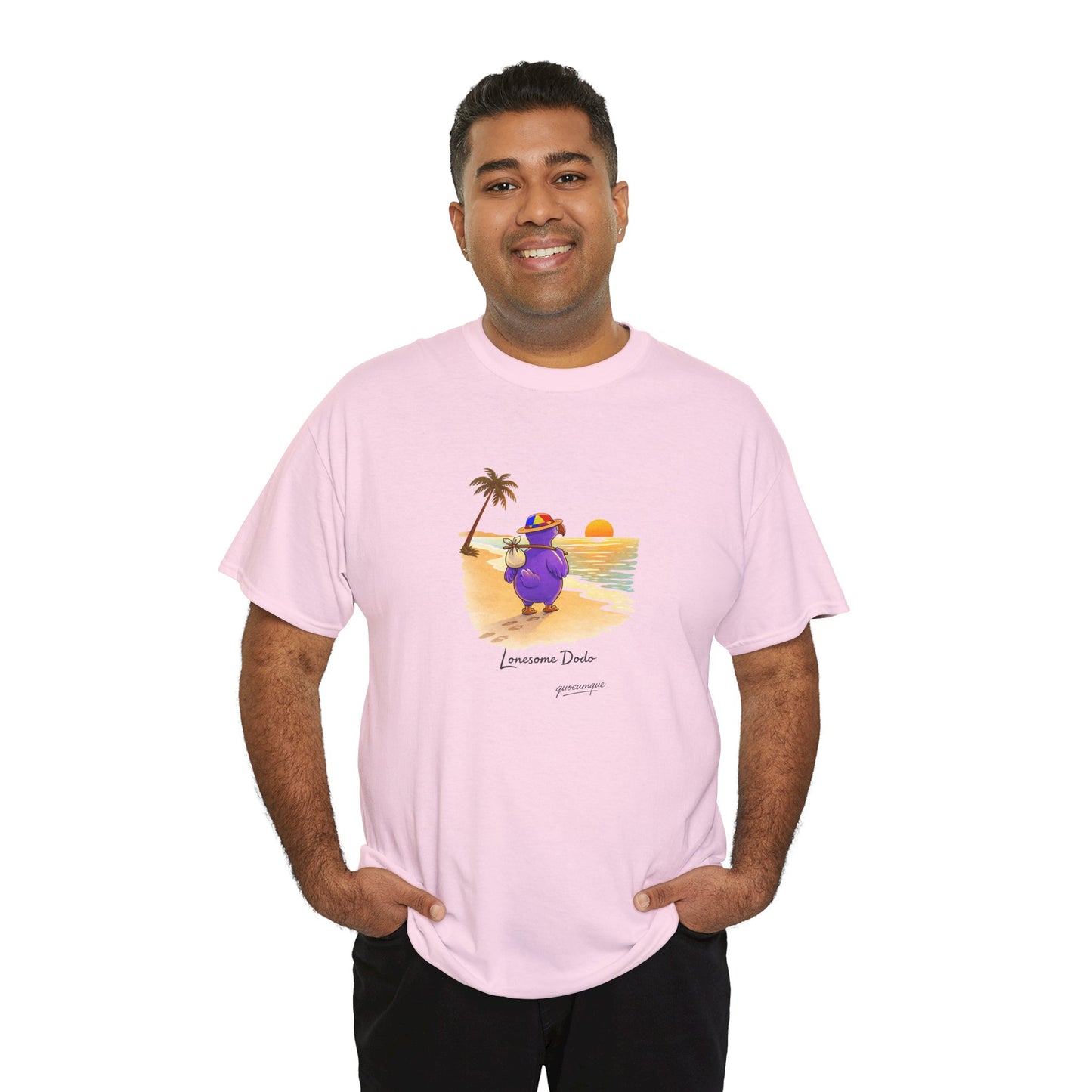 Copy of T-shirt "Lonesome Dodo", Confort Coton, Sobre, Elégant, Souvenir Unique, Cadeau, Unisexe, Esprit Voyageur, Adulte