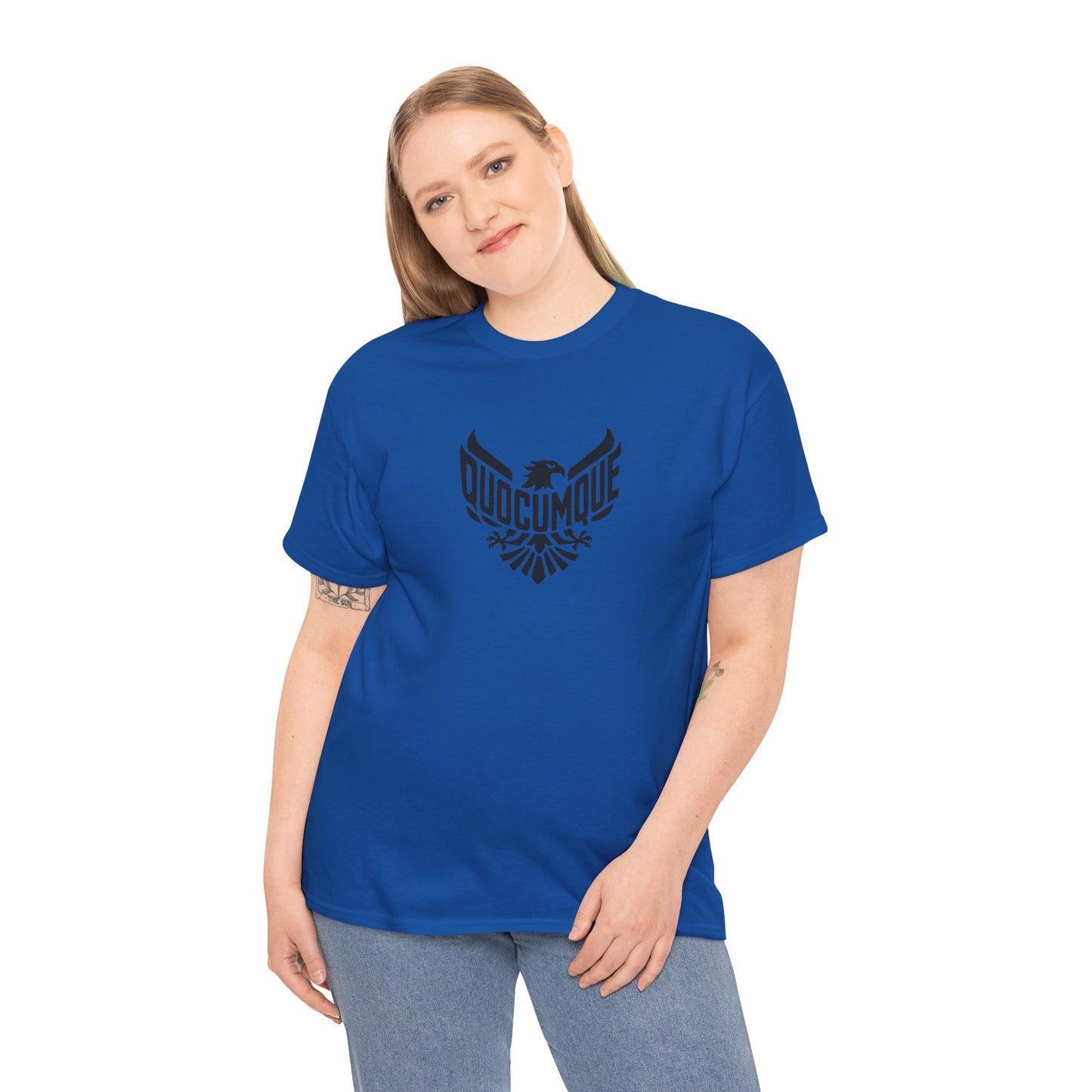 T-shirt Quocumque, Papangue, Aigle, Rapace Local, Confort Coton, Sobre, Elégant, Souvenir Unique, Cadeau, Unisexe, Esprit Voyageur, Adulte, Espace