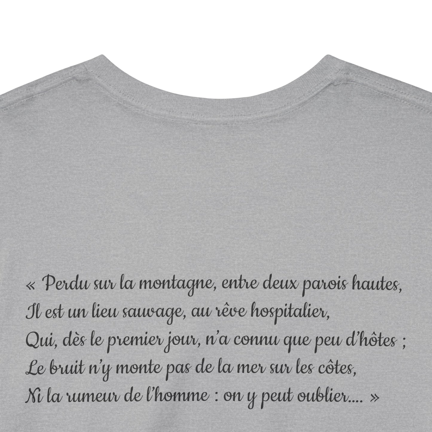 T-shirt Quocumque, Artiste, Plume Noire, Le Bernica, Confort Coton, Souvenir Unique, Cadeau, Unisexe, Délicatesse, Homme, Femme, Adulte, Poésie, Liberté
