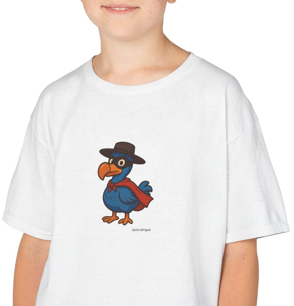 Copy of T-shirt "Dodo Masqué", Pour Marmailles, Douceur Coton, Pour les enfants de 5-6 ans( Taille XS), Pour les 7-8 ans( taille S), Pour les 9-10 ans( taille M), Pour les 11-12 ans( taille L), Pour les 13-14 ans( taille XLS)