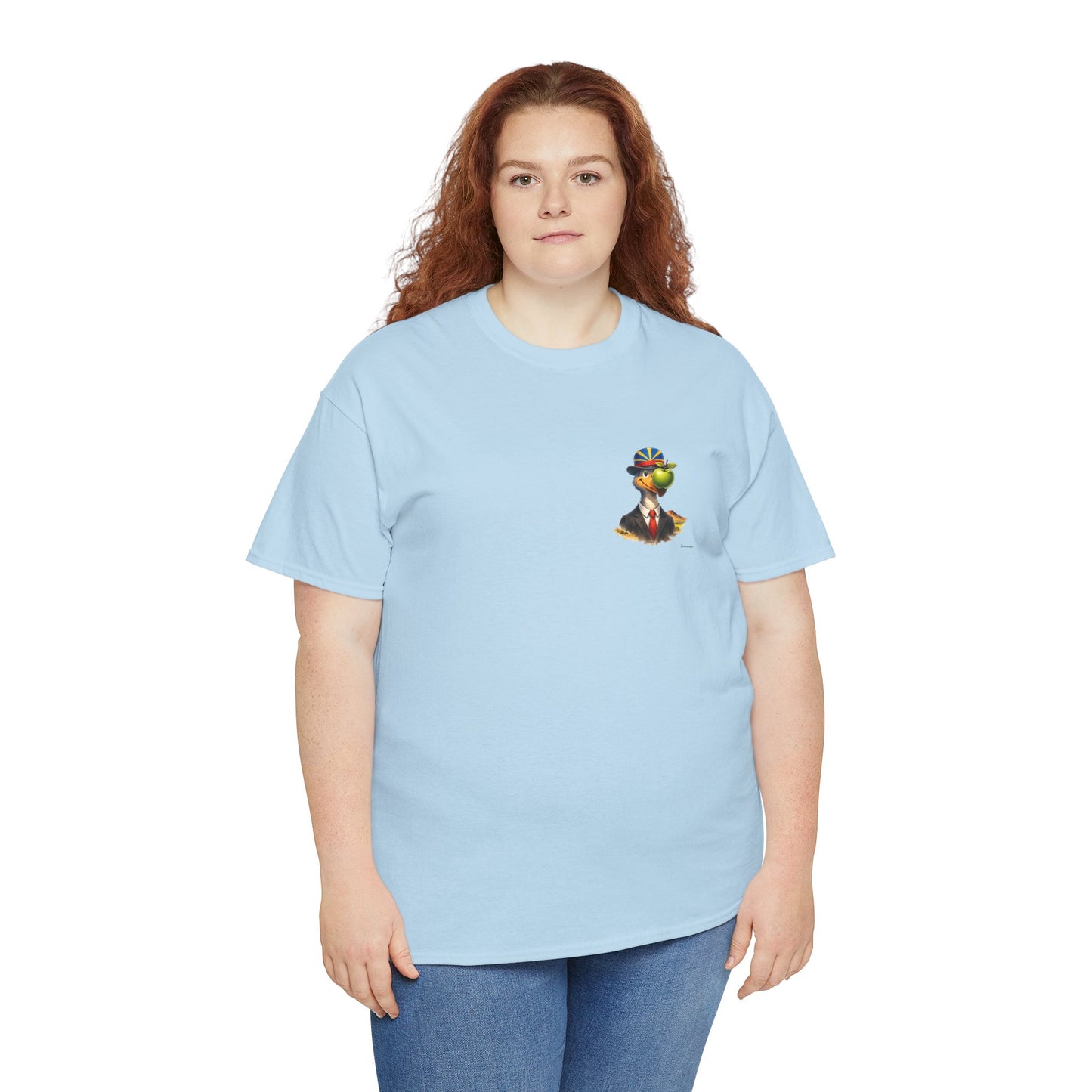 T-shirt Quocumque "The Son of Dodo ", Discret, Île de La Réunion", Confort Coton, Sobre, Elégant, Souvenir Unique, Cadeau, Unisexe, Esprit Voyageur