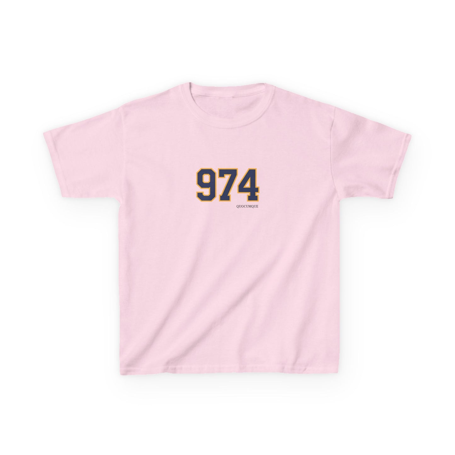 T-shirt "974", Pour Marmailles, Douceur Coton, Pour les enfants de 5-6 ans( Taille XS), Pour les 7-8 ans( taille S), Pour les 9-10 ans( taille M), Pour les 11-12 ans( taille L), Pour...
