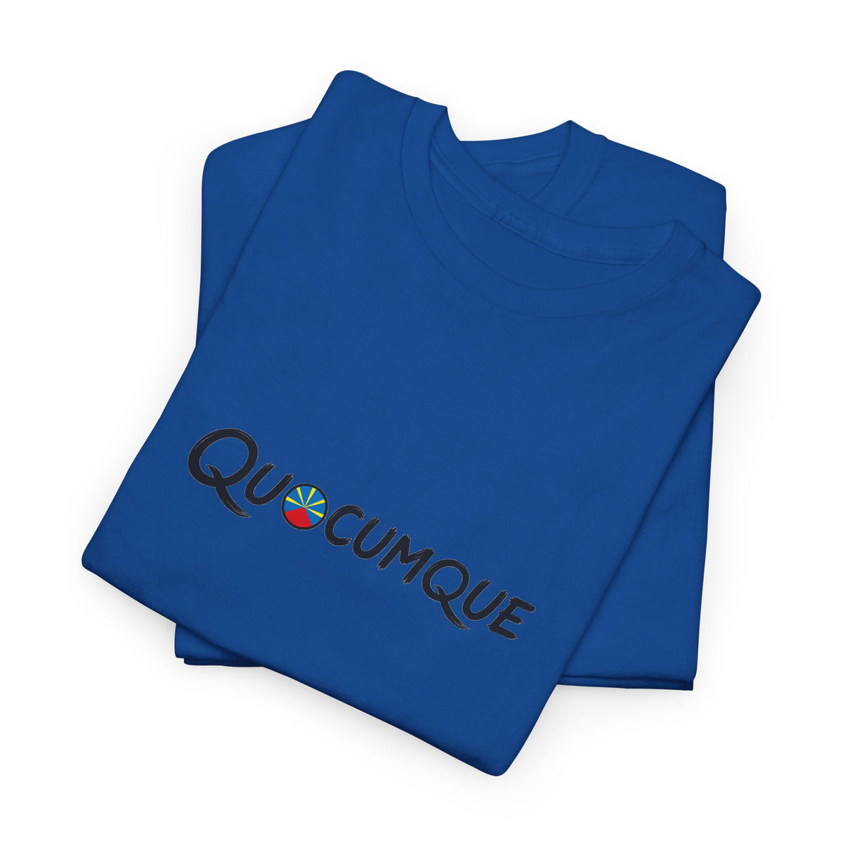 T-shirt Quocumque, Île de La Réunion, Confort Coton, Elégant, Souvenir Unique, Cadeau, Unisexe, Esprit Voyageur, Créole, Bourbon