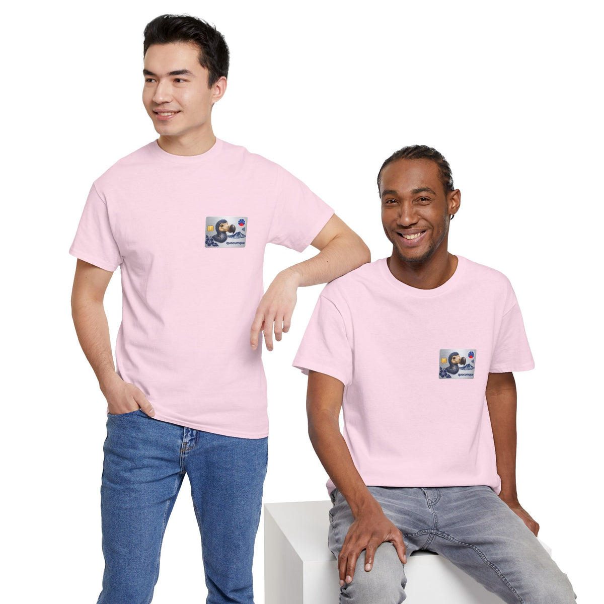 T-shirt "Quocumque Platinium", Exotisme, Destination Île de La Réunion, Confort Coton, Sobre, Elégant, Souvenir Unique, Cadeau, Unisexe, Esprit Voyageur