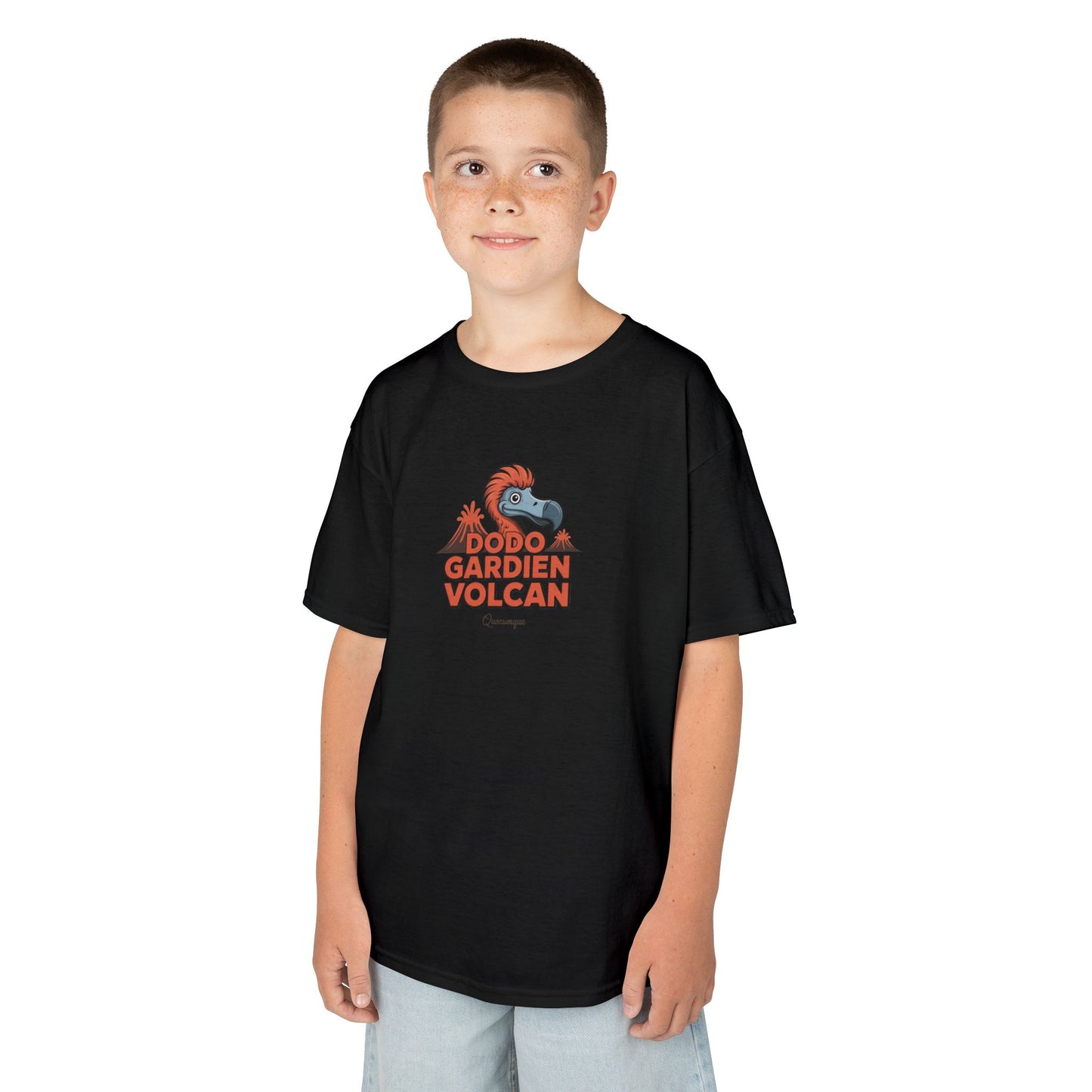 Copy of T-shirt "Gardien Volcan", Pour Marmailles, Douceur Coton, Pour les enfants de 5-6 ans( Taille XS), Pour les 7-8 ans( taille S), Pour les 9-10 ans( taille M), Pour les 11-12 ans( taille L), Pour les 13-14 ans( taille XLS)